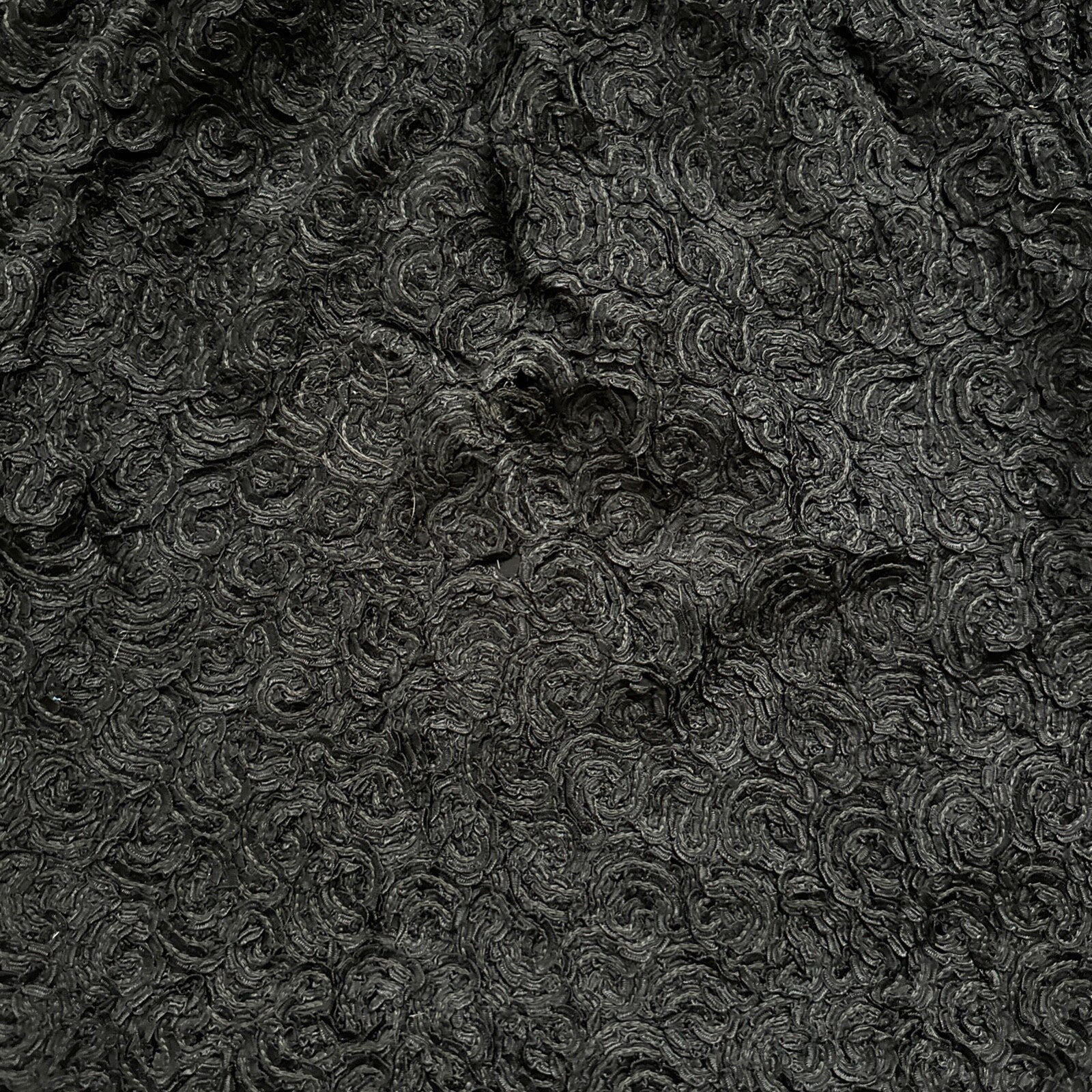 1960’s VTG Wool Cardigan Coltalia Imports Black Women’s Rockabilly 60s Skirt