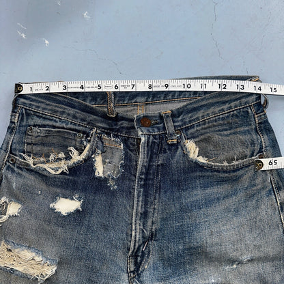 Levis 505 Big E Vintage 60s Redline Selvedge USA XX 1960s Jeans 501 Act 28x26