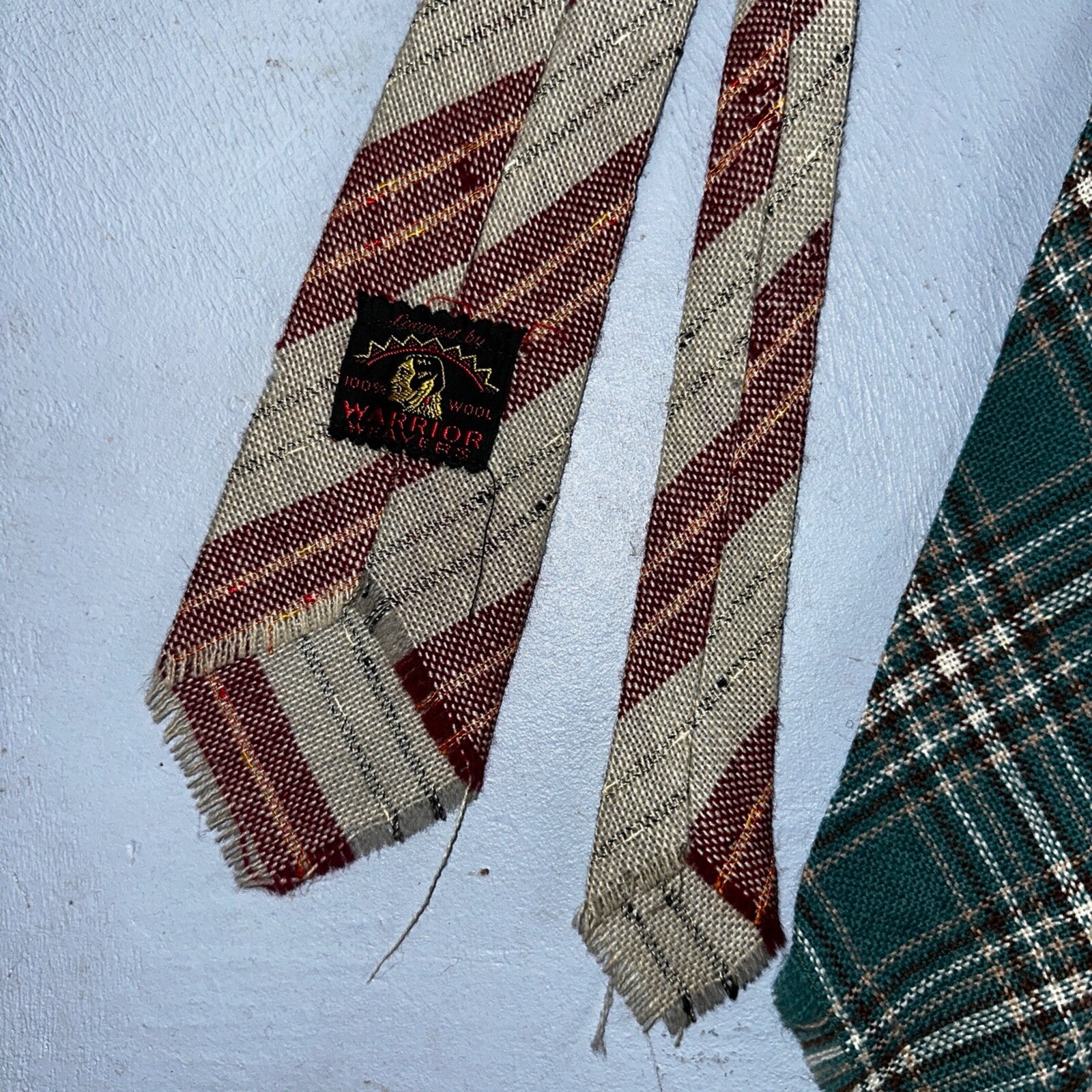 VTG 30s 40s Palm Beach Cloth Wool Tie Swing Rockabilly Lot 10 Ties Antique Rare