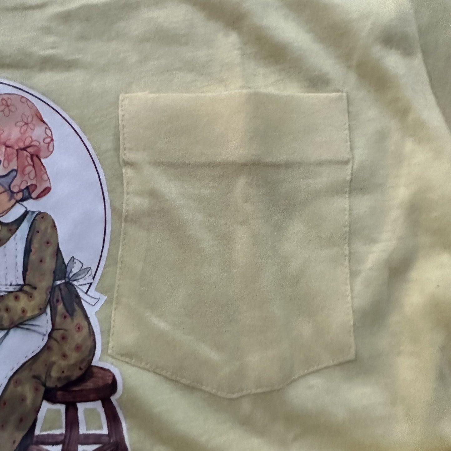 1970s I Love Nana Grandma Vintage T Shirt 70s Iron On Transfer Small 80s Cute