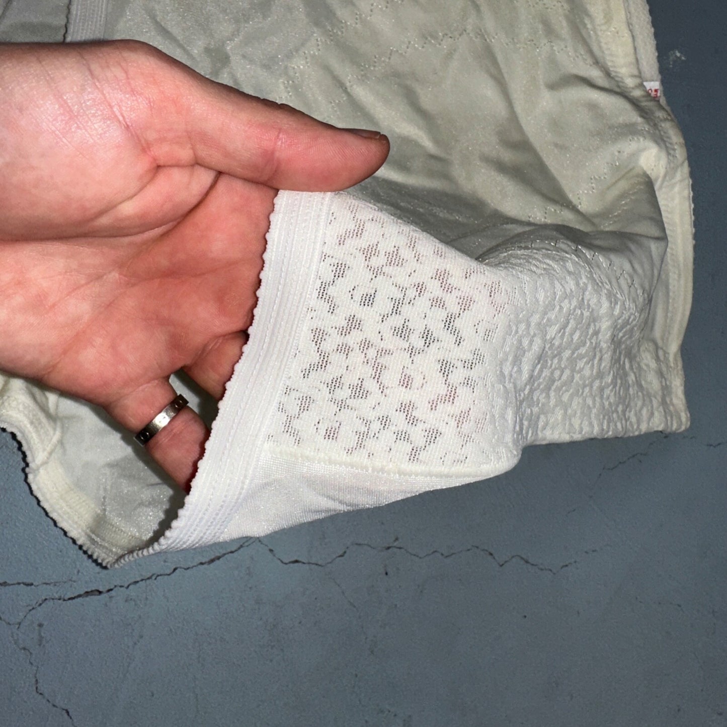 VTG 1980s Mystique Creations Lingerie Slip Sleepwear Full Sweep Nightgown Shorts