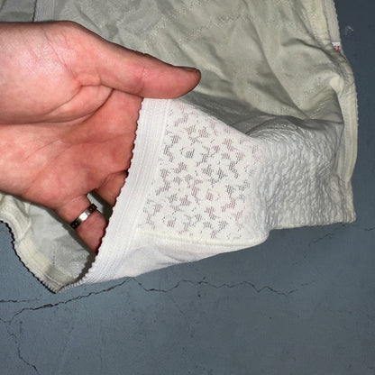 VTG 1980s Mystique Creations Lingerie Slip Sleepwear Full Sweep Nightgown Shorts