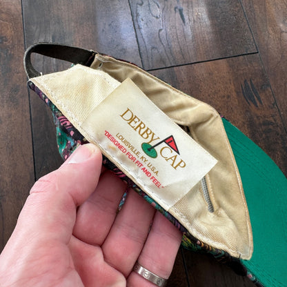 Elkorn Valley Disco Print Vintage Hat Cap Snapback 80s 90s USA Oregon Travel Rap