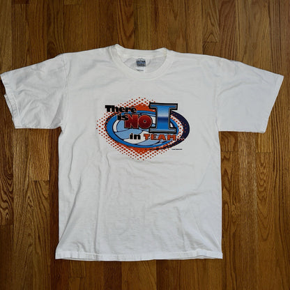 No I In Team Selfish Winner Y2K Play T Shirt Quote Funny Joke Mockery Idiot