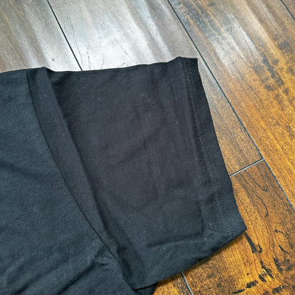 Nike Center Swoosh Giants San Francisco VTG T Shirt Black Y2K Orange Big Logo