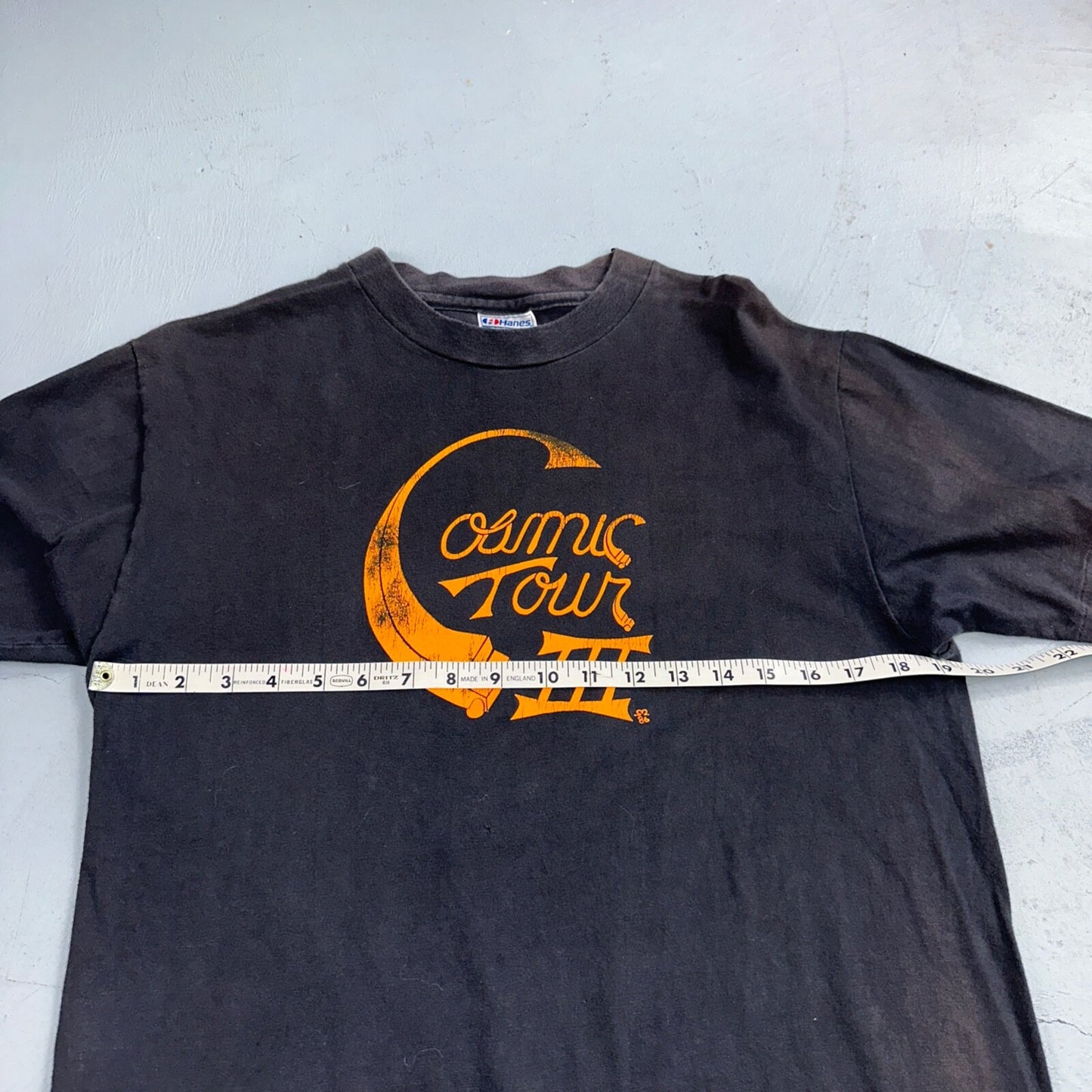 Cosmic Tour 3 1986 VTG T Shirt Hanes Beefy Band Grateful Dead 80s Music Rock Bus
