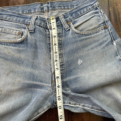 Levis Vintage 80s Redline Selvedge USA 501 XX Jeans 66 70s Light 30x33 Act 28x28