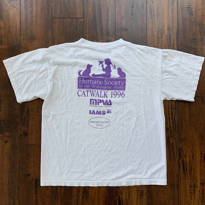 Cats Animals Pet Lover Vintage T Shirt Y2K 90s Cute Funny Humor Petco Felines 