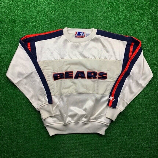 Vintage Starter Chicago Bears NFL Crewneck Sweatshirt S Champion 90s Football