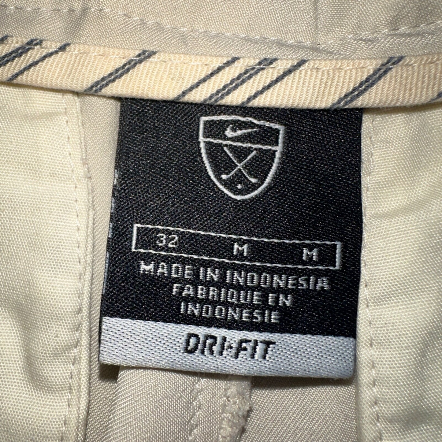 Nike Mens Golf Athletic Gym 32 Muscle Shorts Dri Fit Tan Gym Sports M