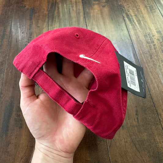 Nike Golf Vintage Hat Cap Snapback Tags Still Attached Red Sports Tiger Woods