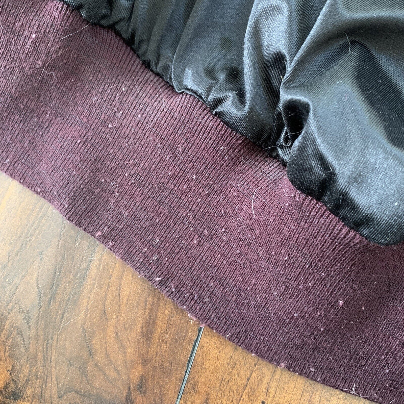 VTG Awards USA Varsity Wool Leather Jacket Burgundy Lettermen Large 70s 80s