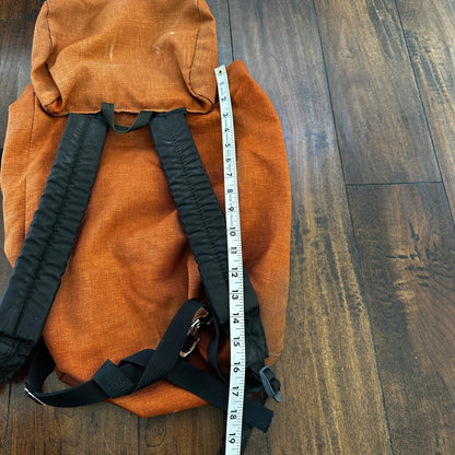 Alpenlite Vintage Hiking Camping Backpack Orange Ventura California 70s 80s Pack