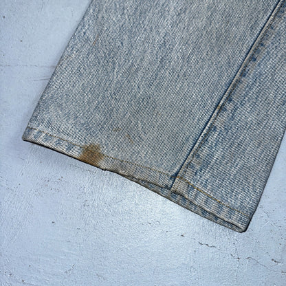 Levis 501 Vintage 80s Redline Selvedge USA XX Jeans Light Wash 1980s Act 28x29