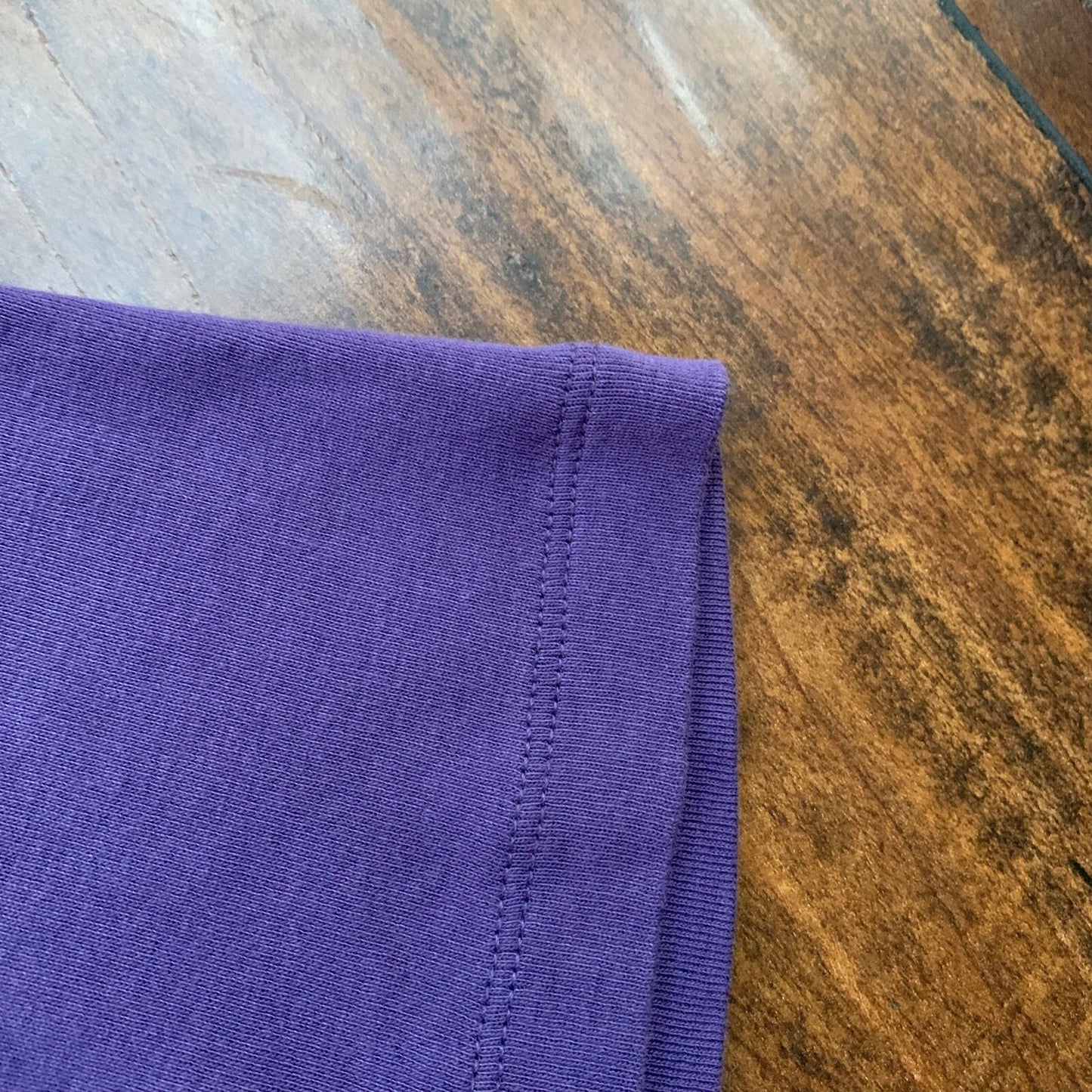 Eddie Bauer Womens Pullover Short Sleeve T-Shirt Purple Basic Blank VTG Y2K 90s