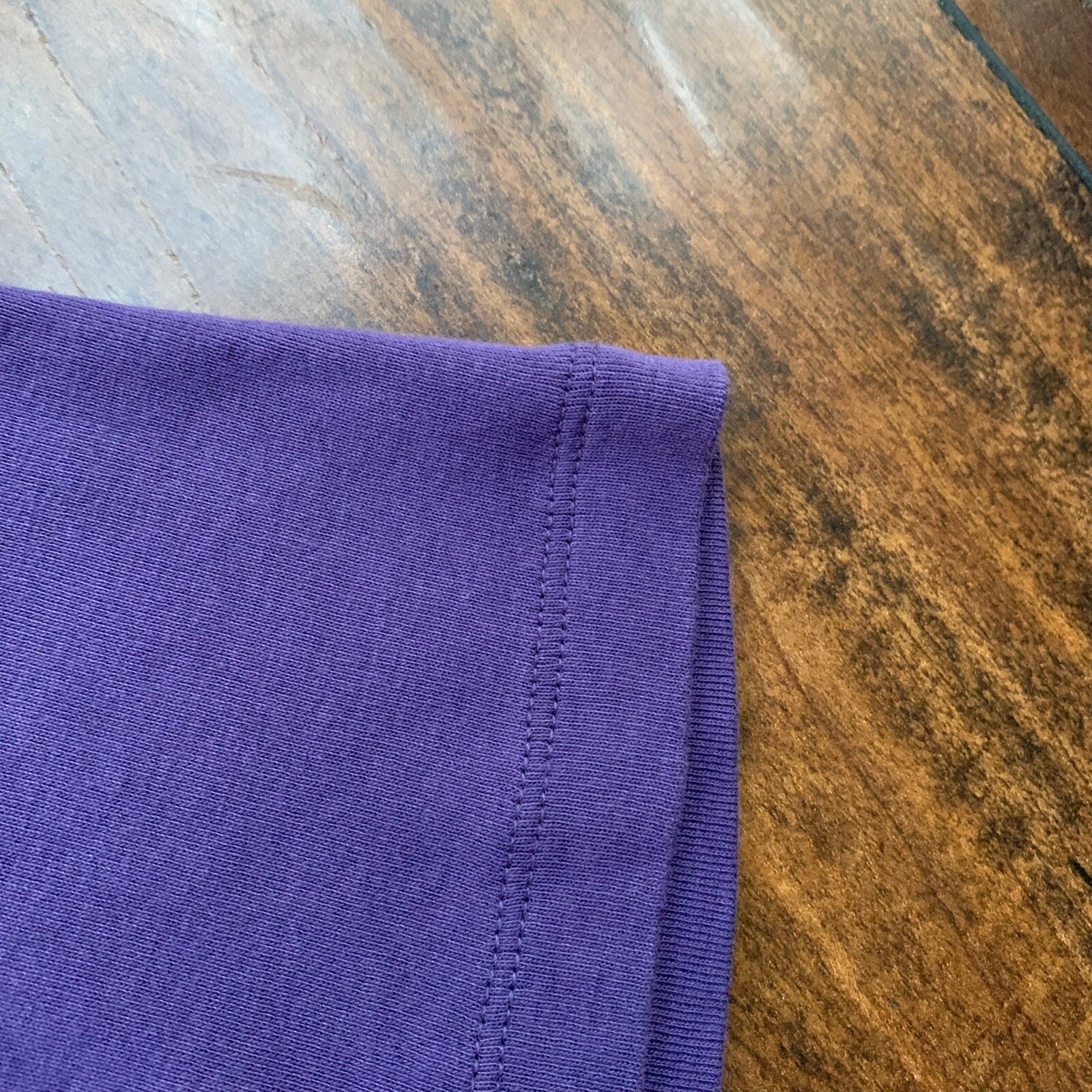 Eddie Bauer Womens Pullover Short Sleeve T-Shirt Purple Basic Blank VTG Y2K 90s