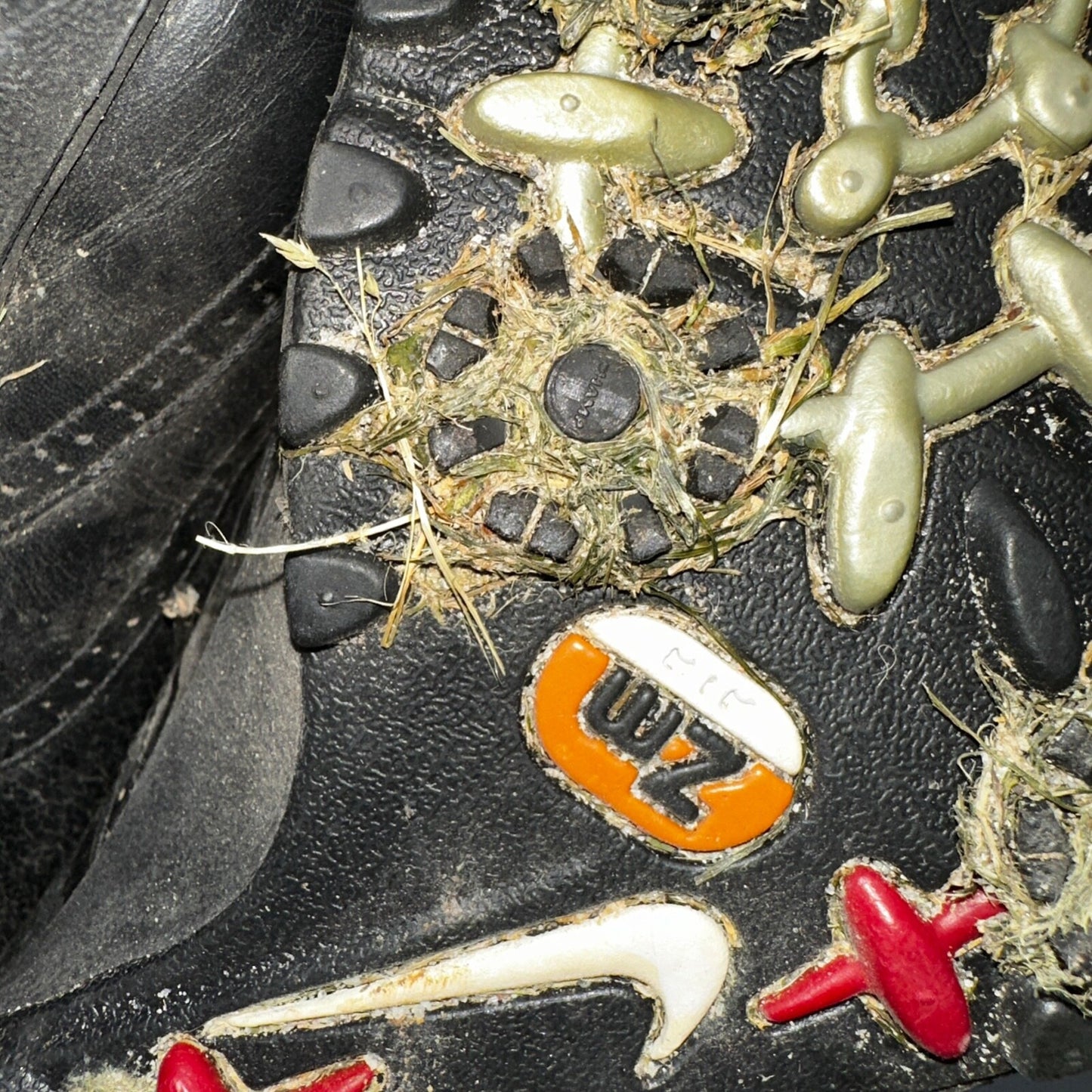 VTG Nike Kempshall Last Golf Shoes Mens 10 Black 90s 1998 Tiger Era Needs Clean