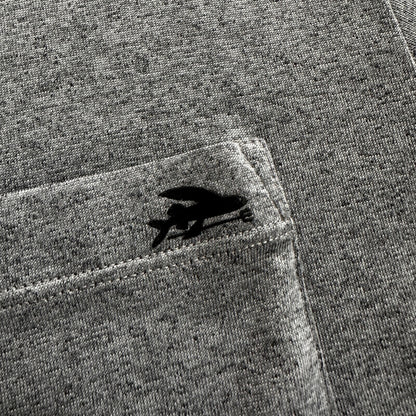 Patagonia Gray Pocket T Shirt Medium Slim Fit Fish Nordstrom Gym Hiking Cool