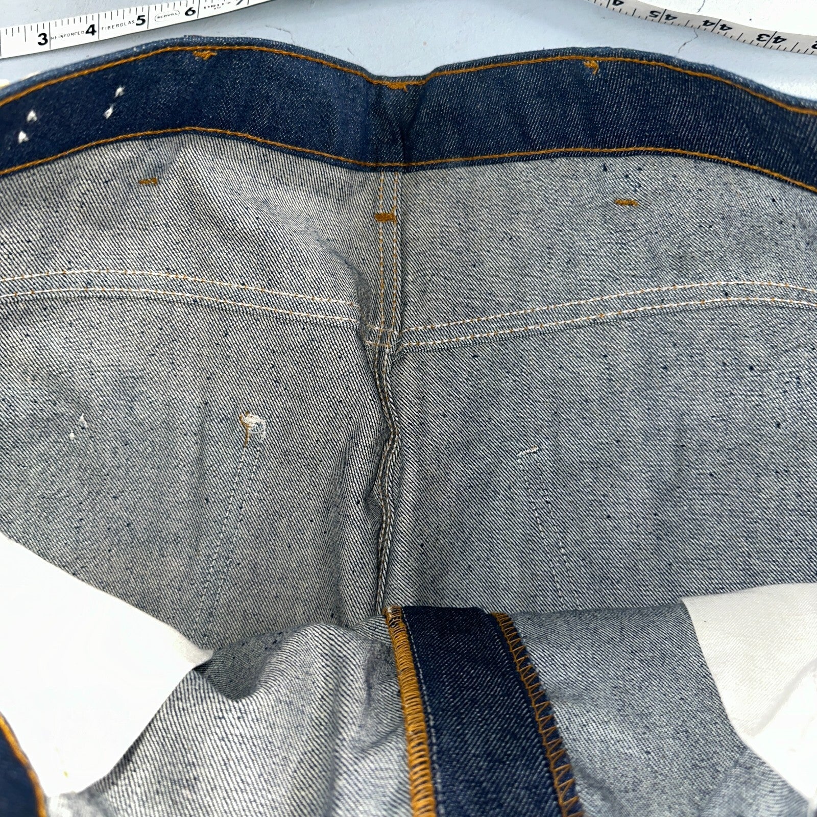 Levis 646 Deadstock 70s USA Orange Tab Bootcut Flare Bell Bottom NOS Jeans 42x32