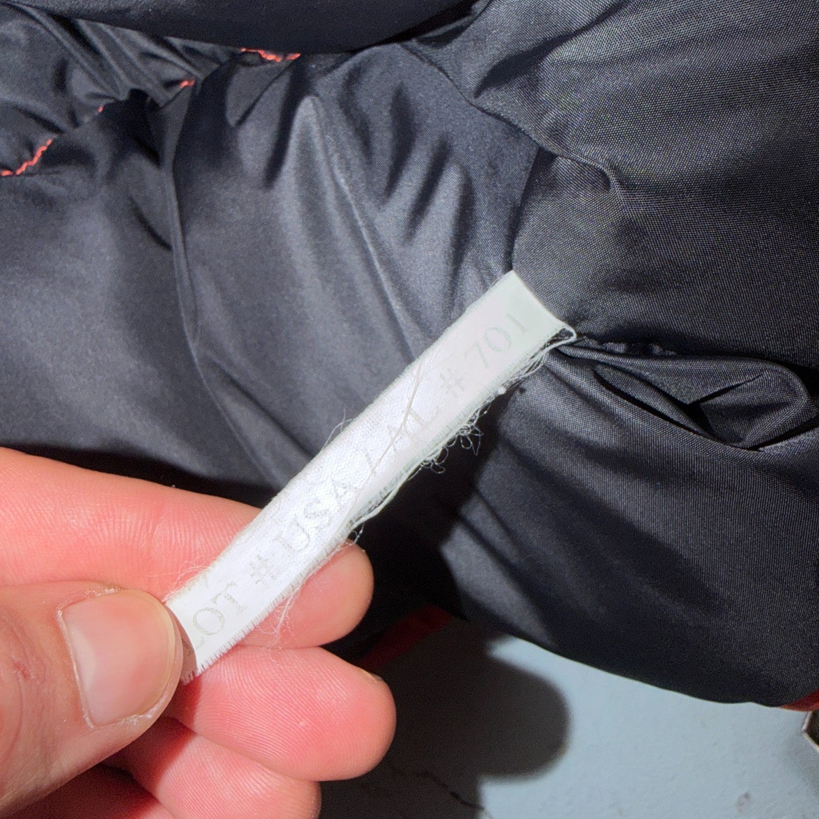 VTG The North Face 90s Nupste Vest XL Goose Down Orange Warm Damaged TNF