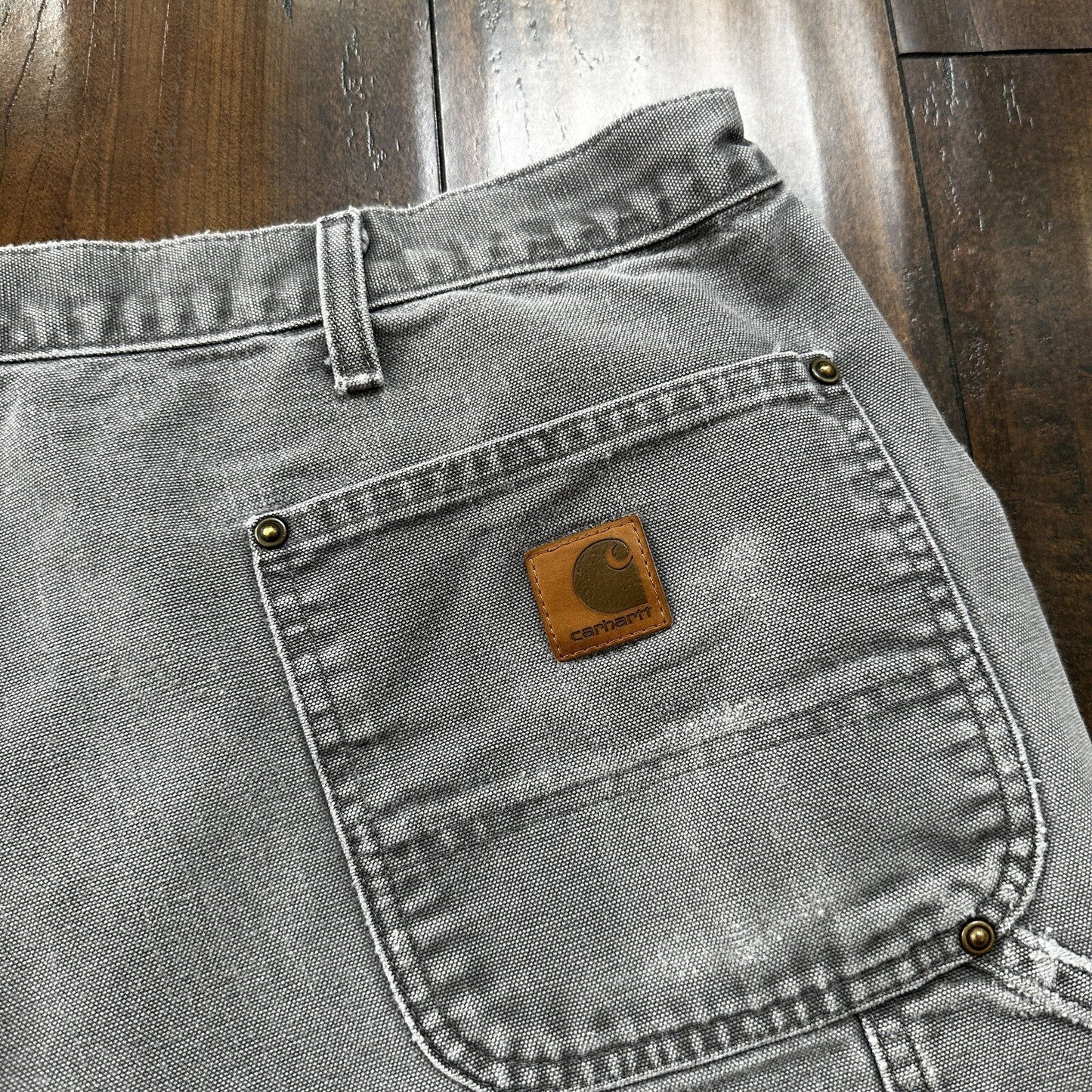 Carhartt B136 GVL Double Knee Carpenter Pants Size 44x34 (Fits 40x30) Dungaree