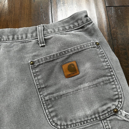 Carhartt B136 GVL Double Knee Carpenter Pants Size 44x34 (Fits 40x30) Dungaree