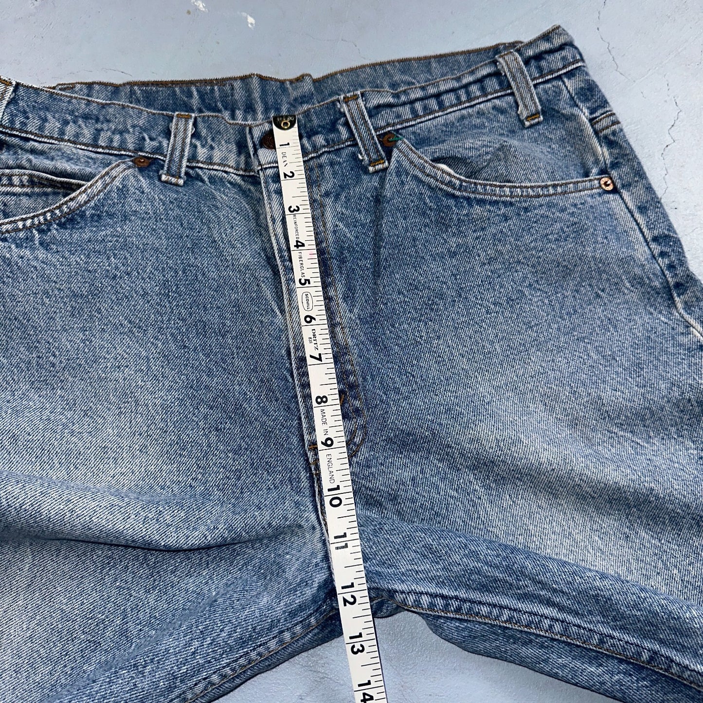 Levis 517 VTG 70s 80s 20517 Bootcut Blue Jeans Size 36x32 USA Orange Tab 33x30