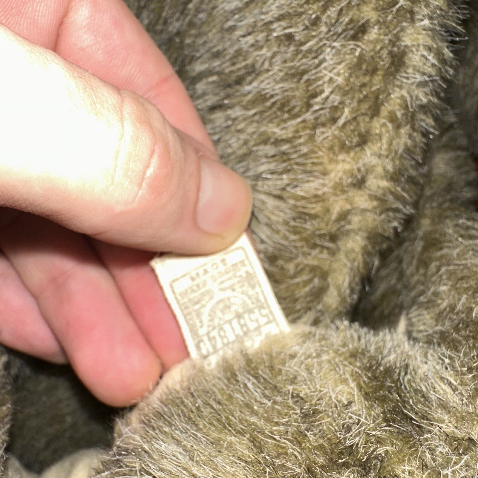 Vtg 50s 60s WHITE STAG Faux Fur Button Up Coat Jacket Union Rockabilly Rare