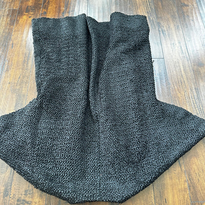 VTG 1960s Bullock’s Womens Shrug Coat Jacket Cute Fall Poly Black Rockabilly 60s