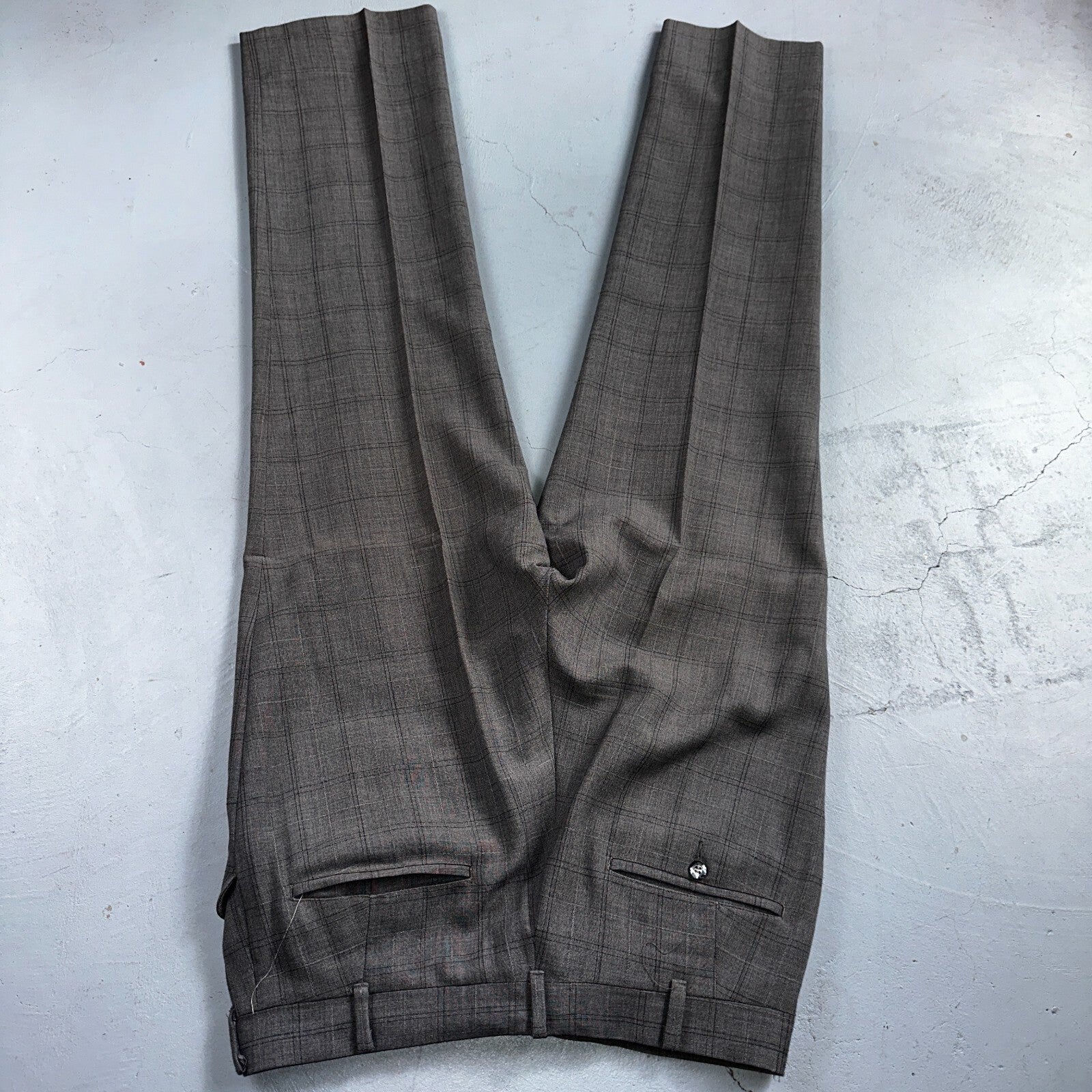 VTG Mens 2 PC Suit 38 Jacket Coat Pants Gray Rockabilly 60s 1960s Petrocelli