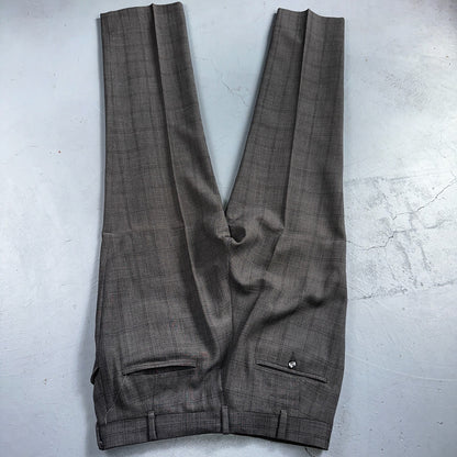 VTG Mens 2 PC Suit 38 Jacket Coat Pants Gray Rockabilly 60s 1960s Petrocelli