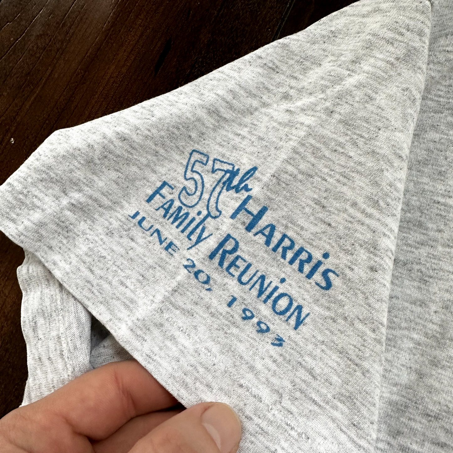 Oregon Trail West Wagons Vintage T Shirt Single Stitch State USA Cool Gray