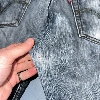 Levis 501 Vintage Y2K XX Straight Leg Jeans Blue Med Wash 33x30 Act 32x28