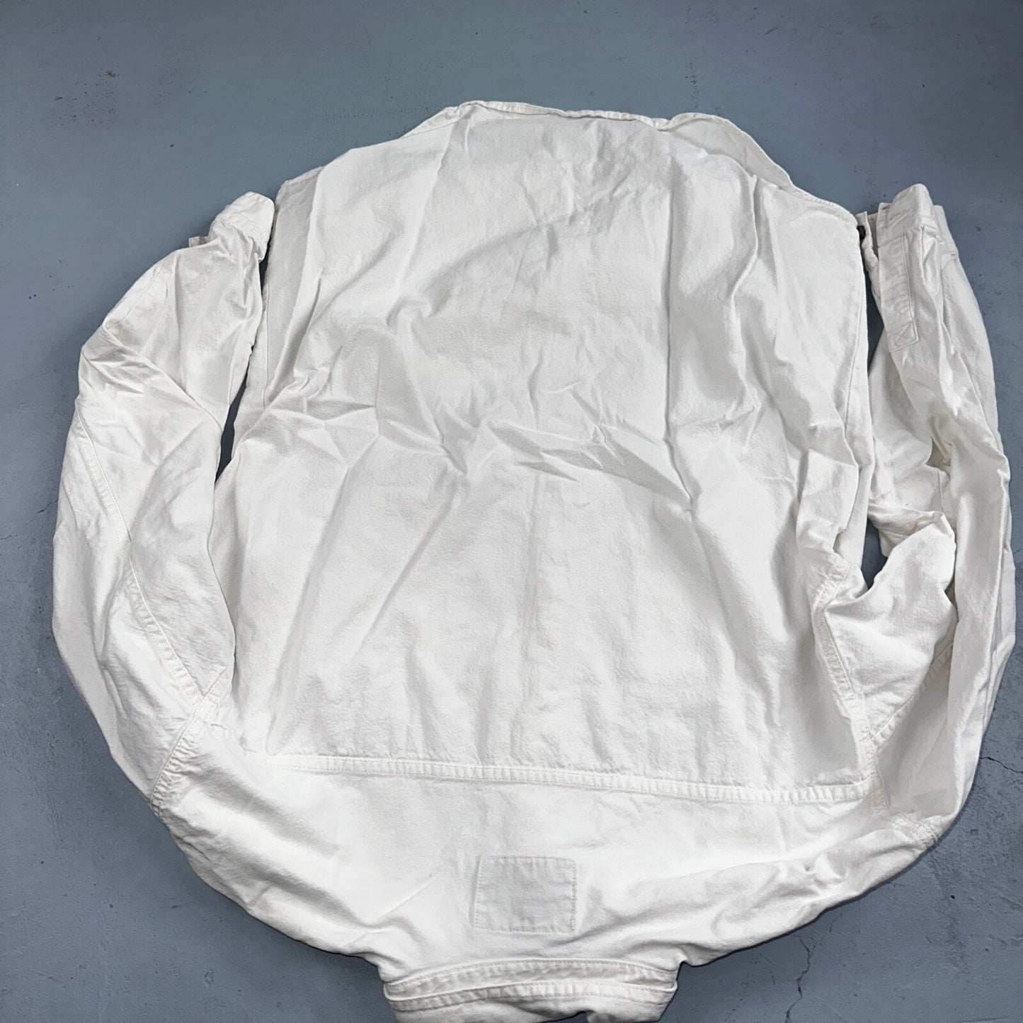 VTG Levis Red Tab Men Button Up Shirt Large White Long Sleeve 90s Y2K Thrashed