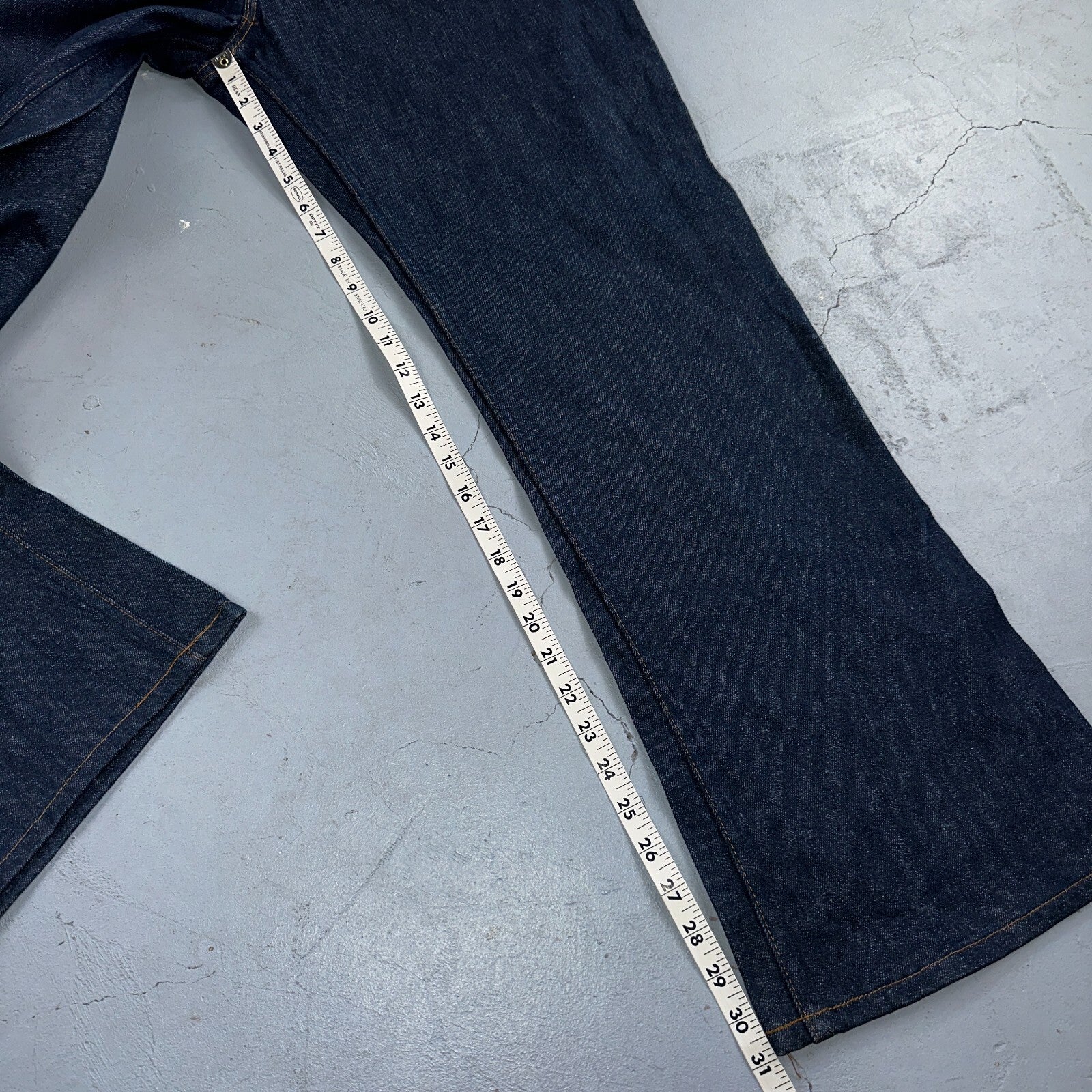 Levis 646 Deadstock 70s USA Orange Tab Bootcut Flare Bell Bottom NOS Jeans 42x32