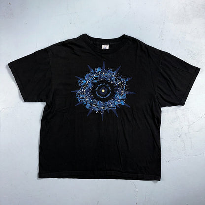 Constellations VTG T Shirt Animal Footprints Hippie Stoner Trippy Holistic Art