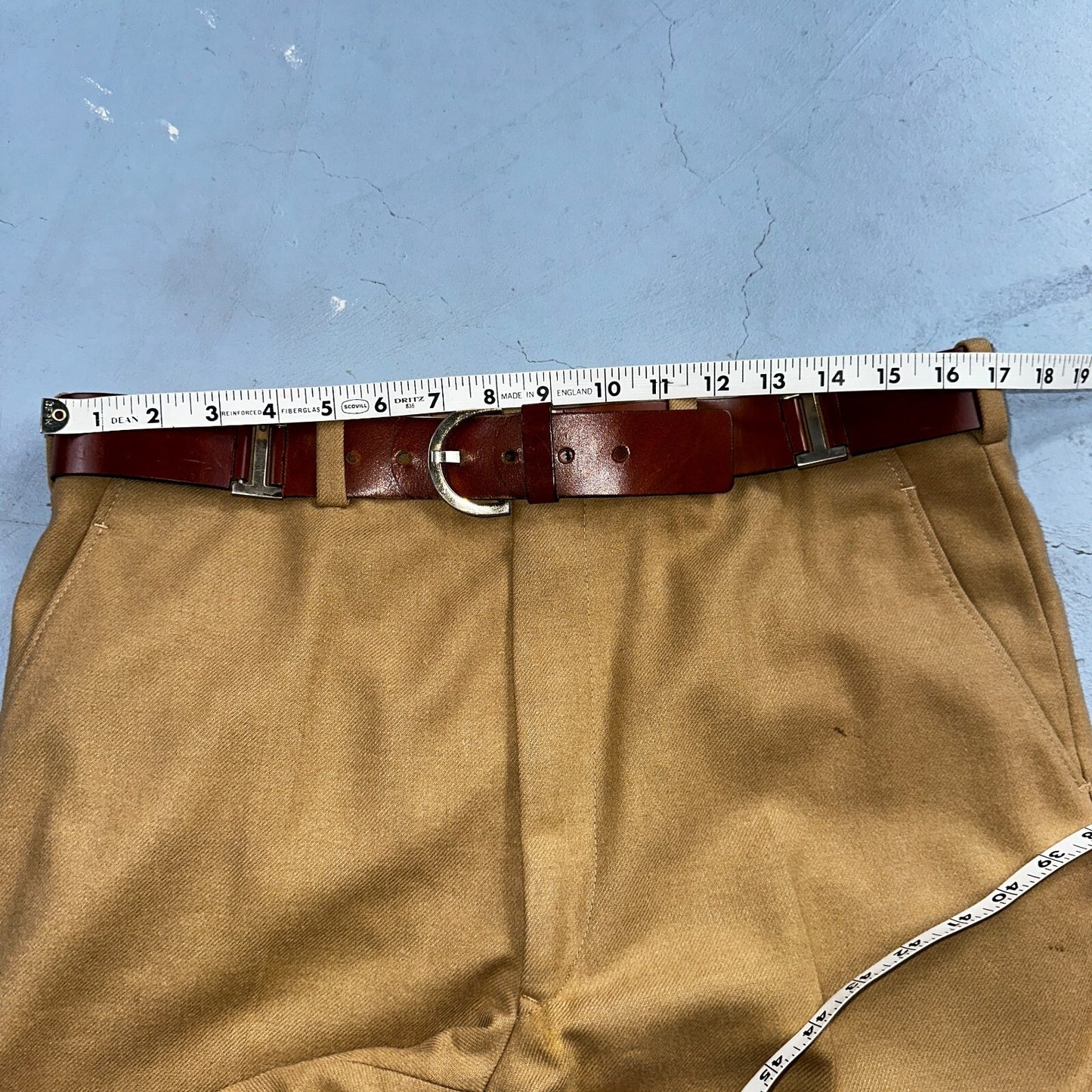 VTG Mens 3 PC Suit 40 Jacket Coat Pants Brown Rockabilly 70s 1970s Complete Fit