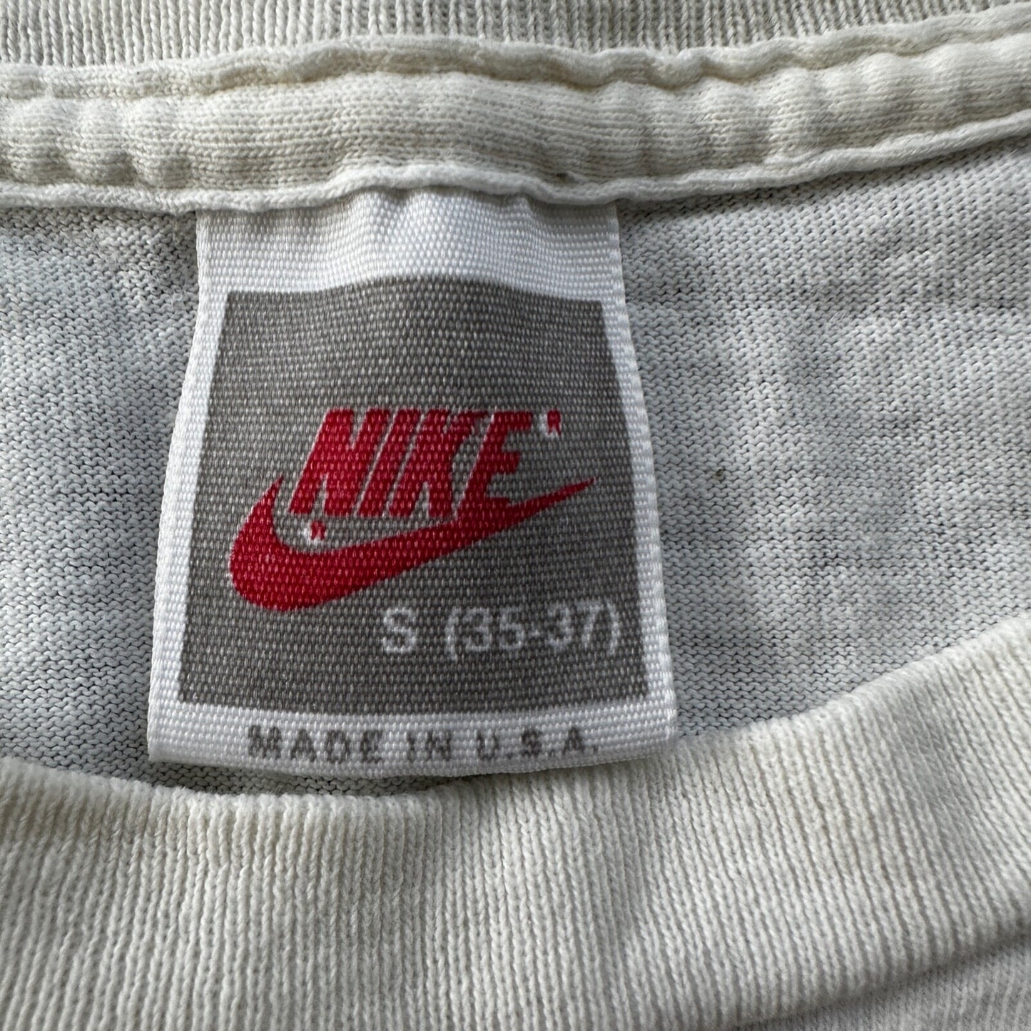 Nike Wayne Gretzky Did It Vintage T Shirt 90s Gray Tag Small Hockey Sports Ice