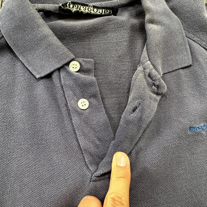 VTG Patagonia Mens Short Sleeve 1980s 80s Navy Blue Single Stitch T Shirt Basic