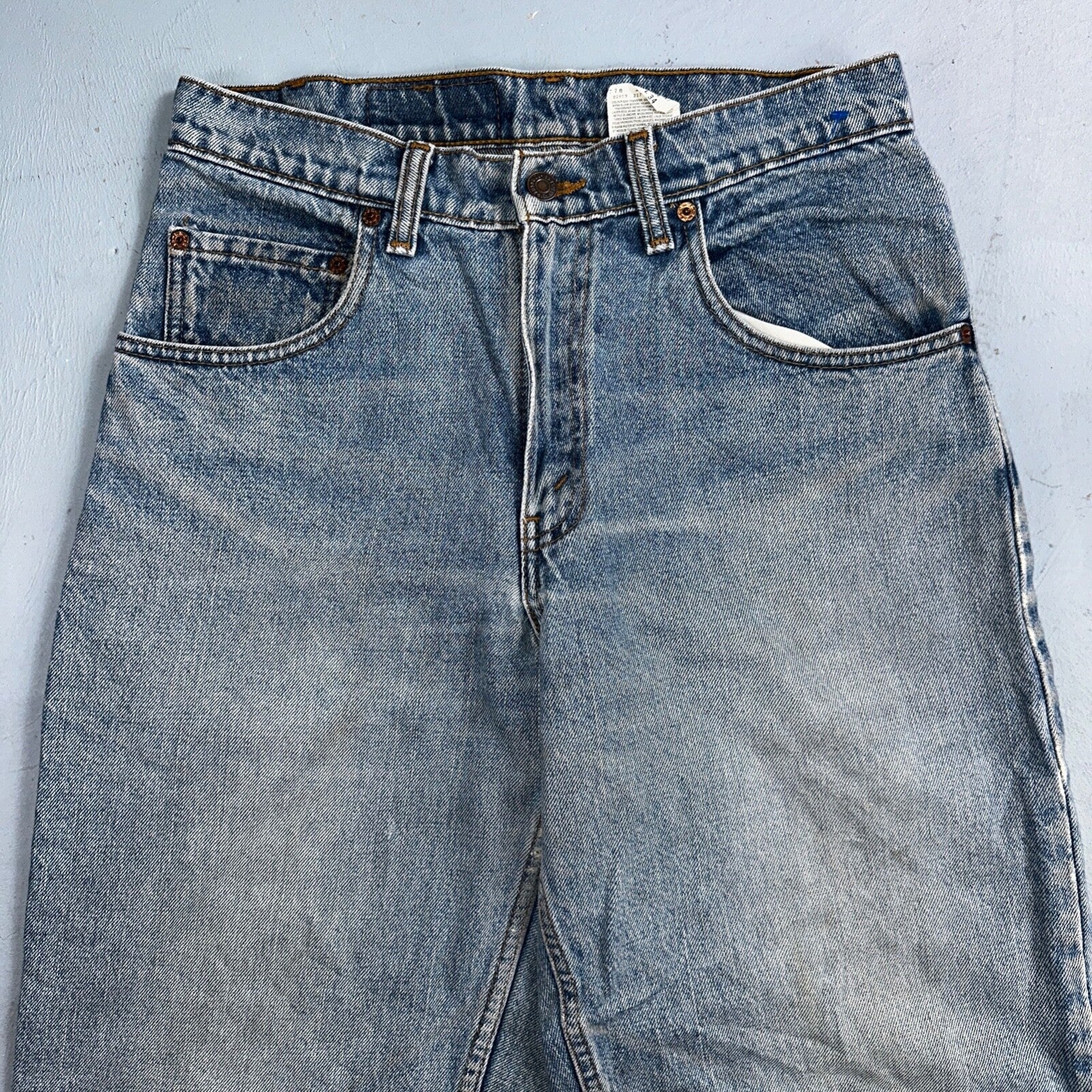 Levis 560 Vintage 90s Canada Red Tab Loose Fit Tapered Leg Blue Jeans 31x34