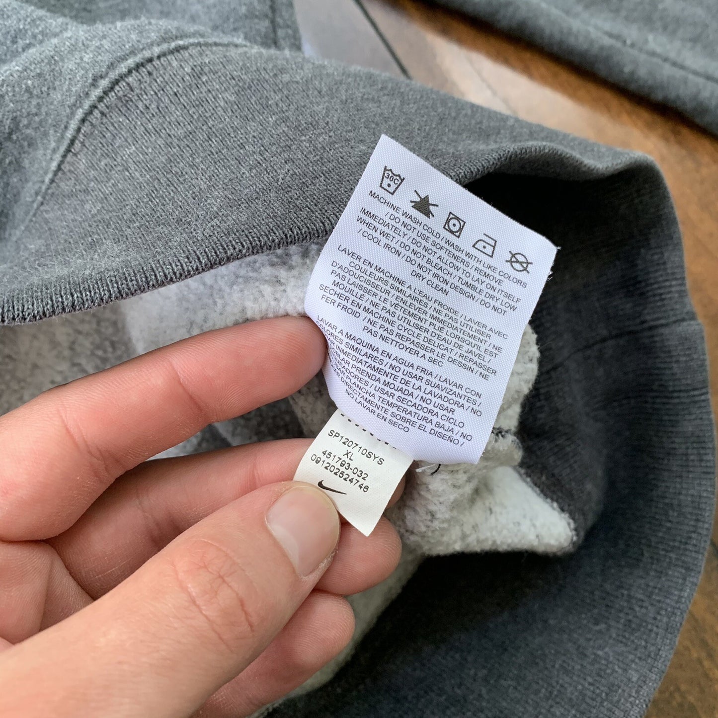 Nike Sixo Sicko Mode Travis Scott Vintage Style Sweatshirt 90s Skateboard 6.0