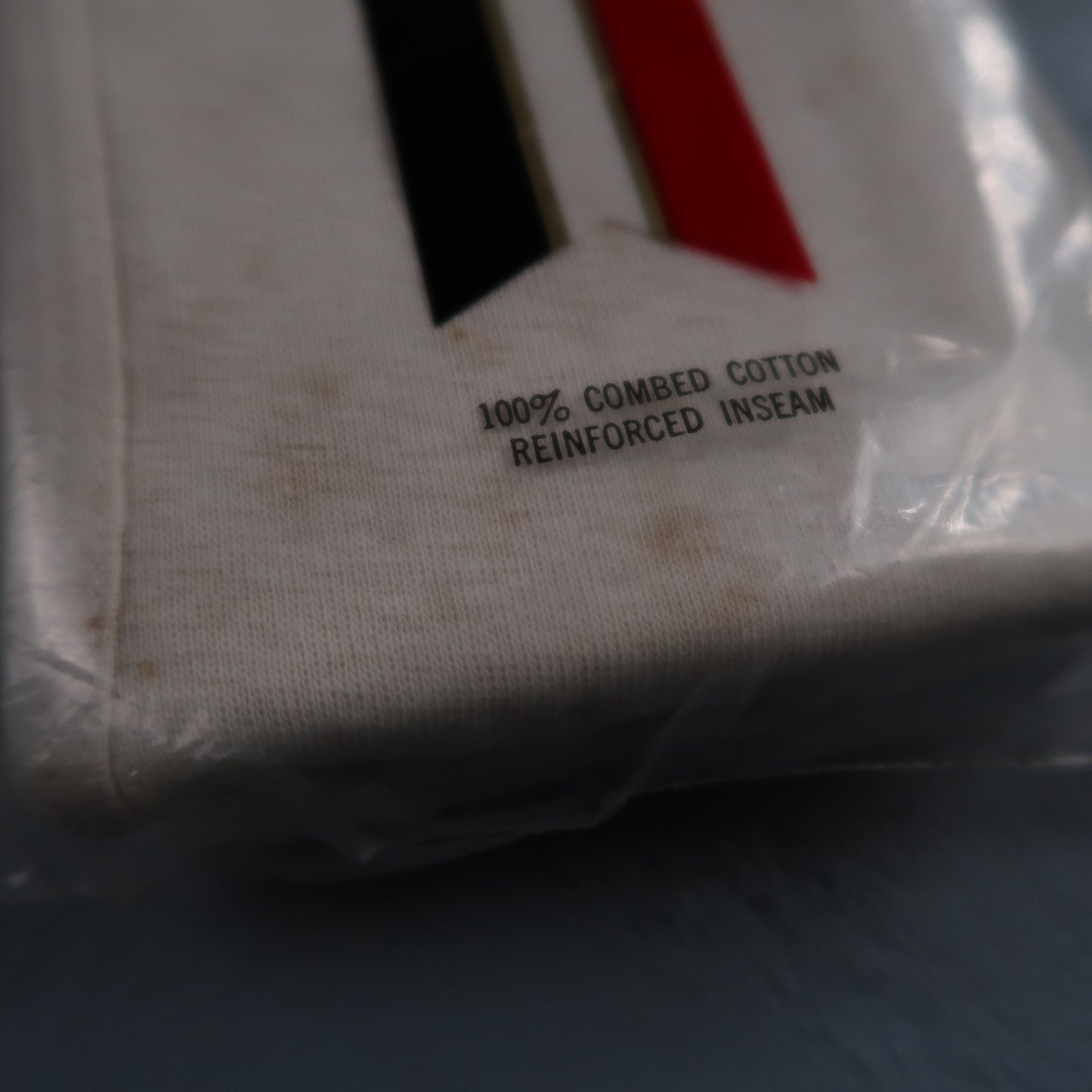 Hanes Briefs NWT Mens 28 White Cotton Black Stripes 3 Pair Vintage USA Lot 1960s