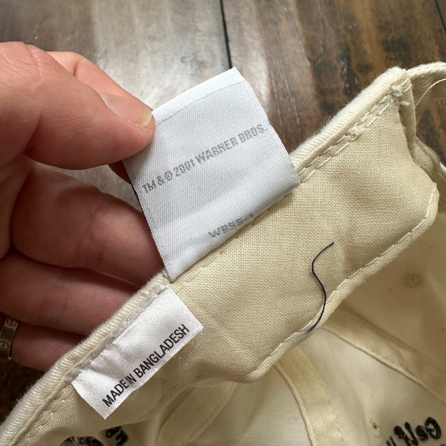 Golf Dad Hat VTG Warner Bros Class Dad Golfer AOP Hat Snapback Vintage 90s OSFA