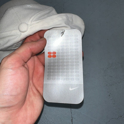 Vintage 2002 Nike Detroit Lake Fishing Derby Hat NWT White Cap Swoosh RARE USA