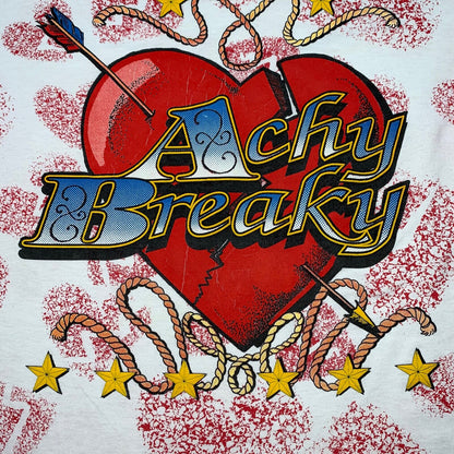 Achy Breaky Vintage T Shirt Billy Ray Cyrus Heart Shaped Box Nirvana Country Rap