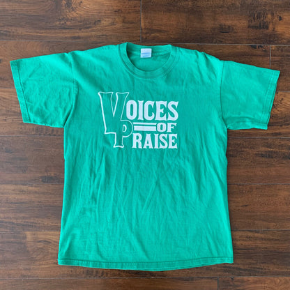Voices of Praise Vintage T Shirt Jesus Y2K Love Christian Catholic Bible Rap 90s