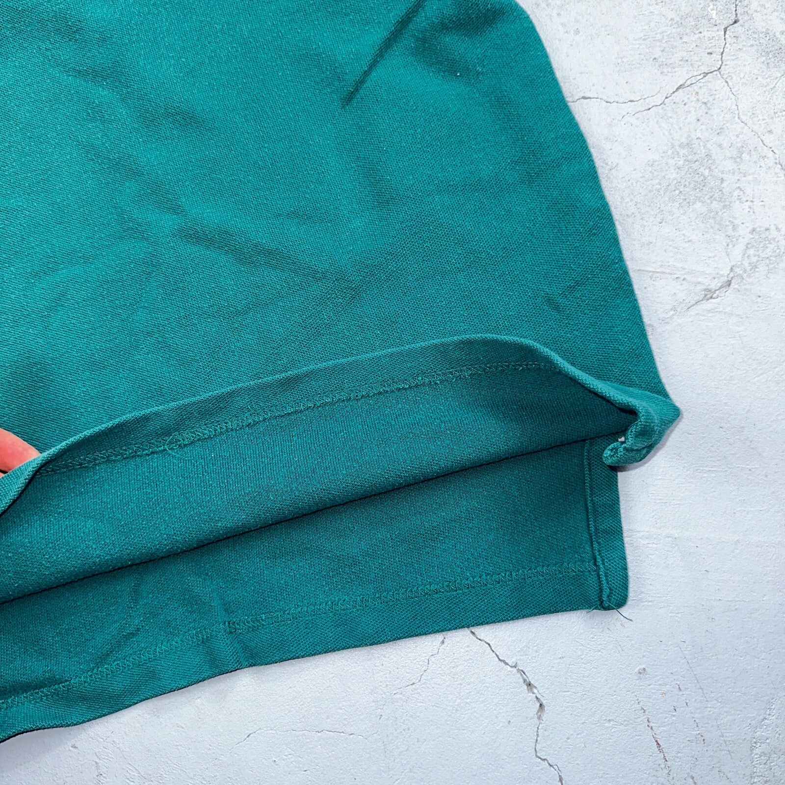 Eddie Bauer Vintage Polo Shirt Mens XL Green Collar Classic Preppy Knit 90s