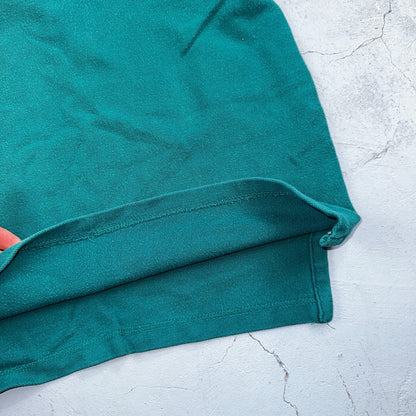 Eddie Bauer Vintage Polo Shirt Mens XL Green Collar Classic Preppy Knit 90s