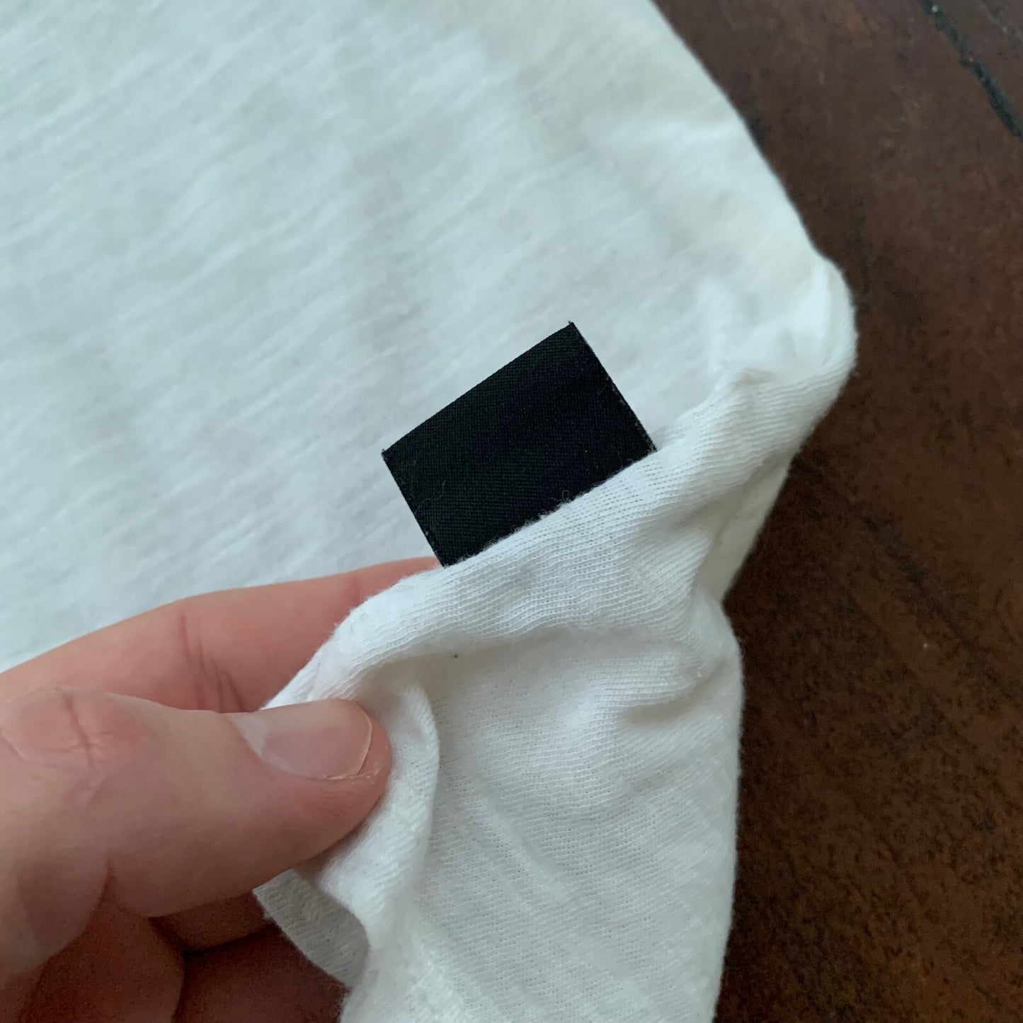 Patagonia Womens Small Basic White T Shirt Sports Gym USED Blank Nordstrom