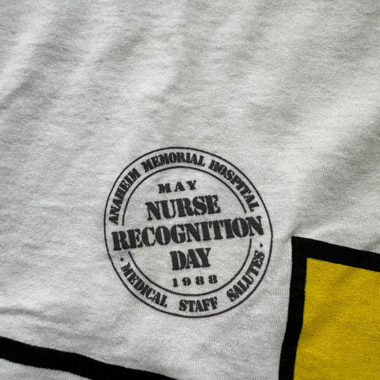 Nurse LIFE Medical Rehab Vintage T Shirt Hospital Human Care Love Abstract Wear